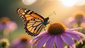 Monarch at Dawn