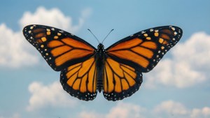 Monarch in Flight