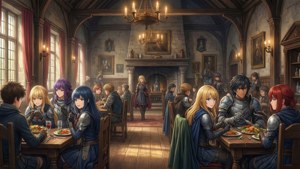 Monastery Mealtime
