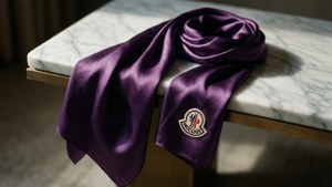Moncler Purple Scarf