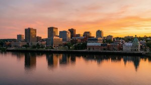 Moncton Sunset Panorama