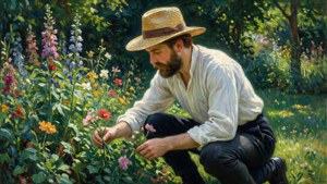 Monet Gardening