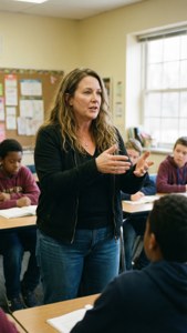 Monica Teaching Class