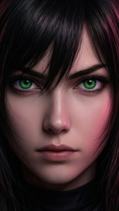 Monika Portrait Close-Up