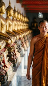 Monk at Wat Pho