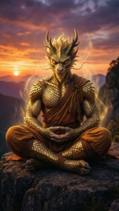 Monk Meditation Dragonborn