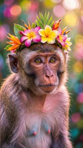 Monkey Flower Crown
