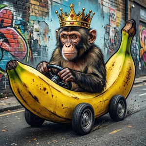 Monkey King Banana Car