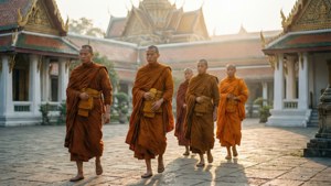 Monks at Grand Palace