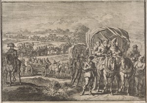 Monniken uit Noord-Brabant vluchten naar Antwerpen, 1637