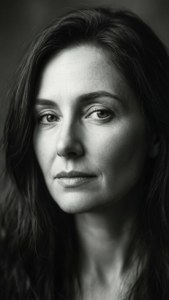 Monochromatic Woman Portrait