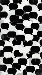 Monochrome Bubble Pattern