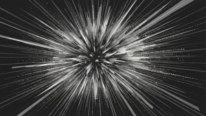 Monochrome Burst Explosion