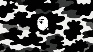Monochrome Camo Logo