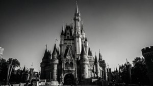 Monochrome Castle Photo