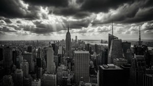 Monochrome Cityscape