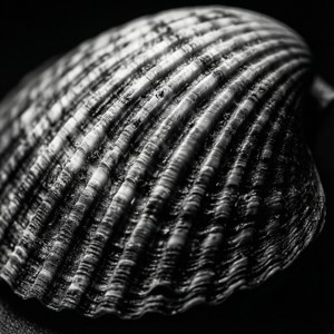 Monochrome Cockle Texture