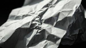 Monochrome Crumpled Paper