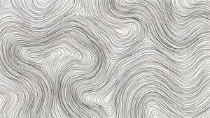 Monochrome Doodle Squiggles