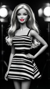 Monochrome Fashion Barbie