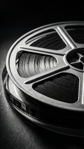 Monochrome Film Spool