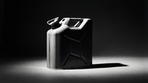 Monochrome Gas Can