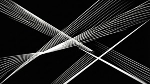 Monochrome Geometric Grid