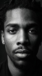Monochrome Intensity Portrait