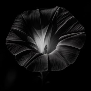 Monochrome Morning Glory