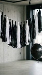 Monochrome Party Banner