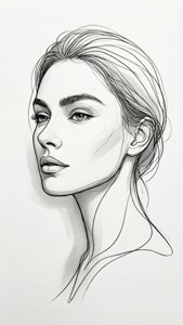 Monochrome Profile Line