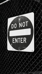 Monochrome Sign