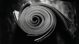 Monochrome Spiral Art