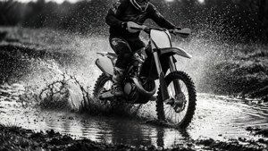 Monochrome Splash