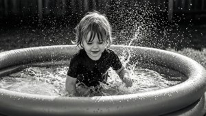 Monochrome Splash