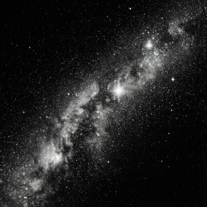 Monochrome Starry Sky