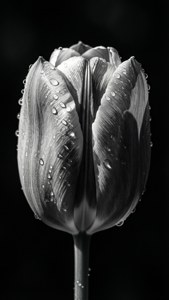 Monochrome Tulip