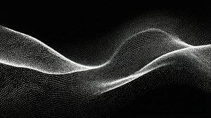 Monochrome Wave Dots