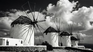 Monochrome Windmills