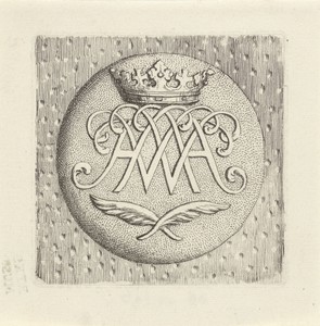 Monogram van Willem III