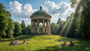 Monopteros in English Garden