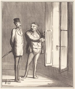 Monsieur sera très bien ici...