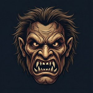 Monster Mask Face