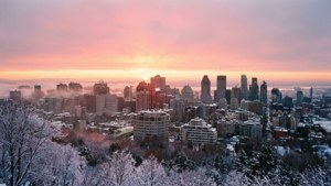 Mont Royal Winter Sunrise