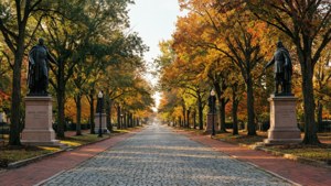 Monument Avenue Autumn