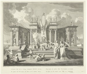 Monument ter nagedachtenis aan politicus en advocaat Pieter Paulus
