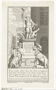 Monument voor de Amsterdamse burgemeester Egbert de Vrij Temminck