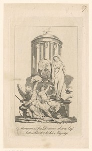 Monument voor Dominic Serres Esqr.