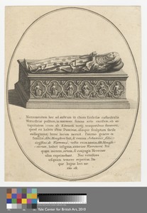Monumentum hoc ad austrum in choro Ecclesiae cathedralis Worcestiae positum