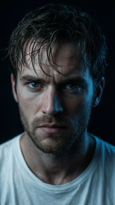Moody Dark Portrait